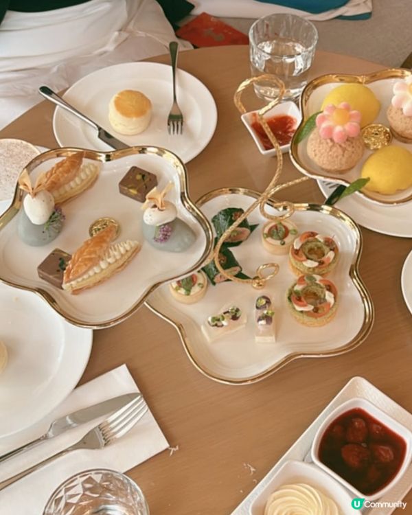 富麗敦下午茶🤩！港女生日打卡一流📸！