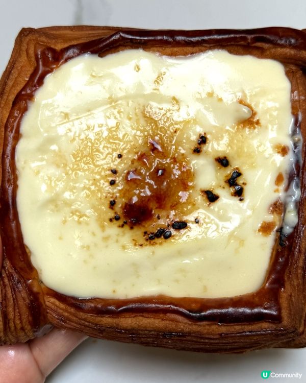 法式牛角包🥐流心布蕾超正！😋 7.7/10