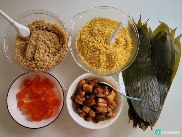 ✨️超簡易方法包👉鹹肉粽👍👍👍