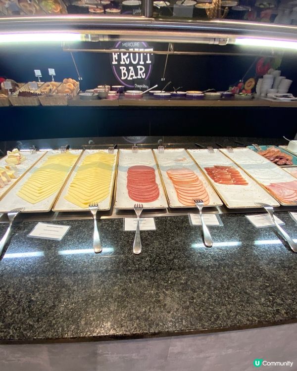 德國酒店的自助早餐