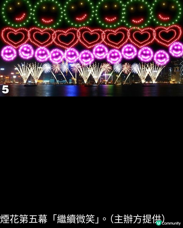 國慶煙花|首設無人機拼出75、熊 貓圖案 8幕煙花近3.2萬