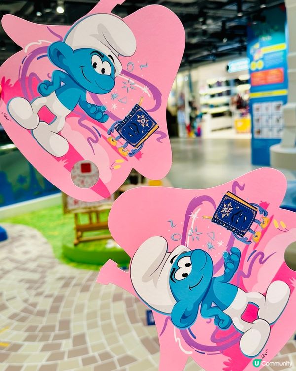 😆啦啦啦啦~ #藍精靈率先嚟到 LCX@海港城!精靈爸爸去咗...