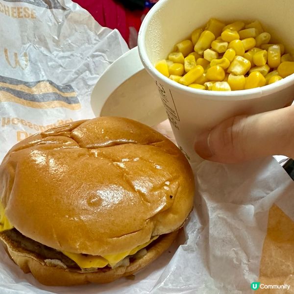 麥當勞優惠減$10雙重芝士孖漢堡包