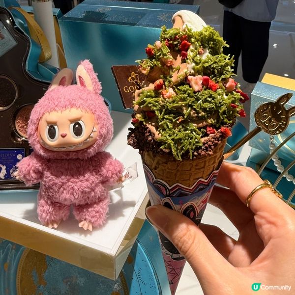 Godiva x Labubu Ice Cream🍦扭紋雪糕