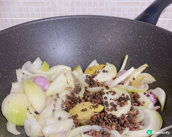 花椒黑椒蘿蔔排骨湯