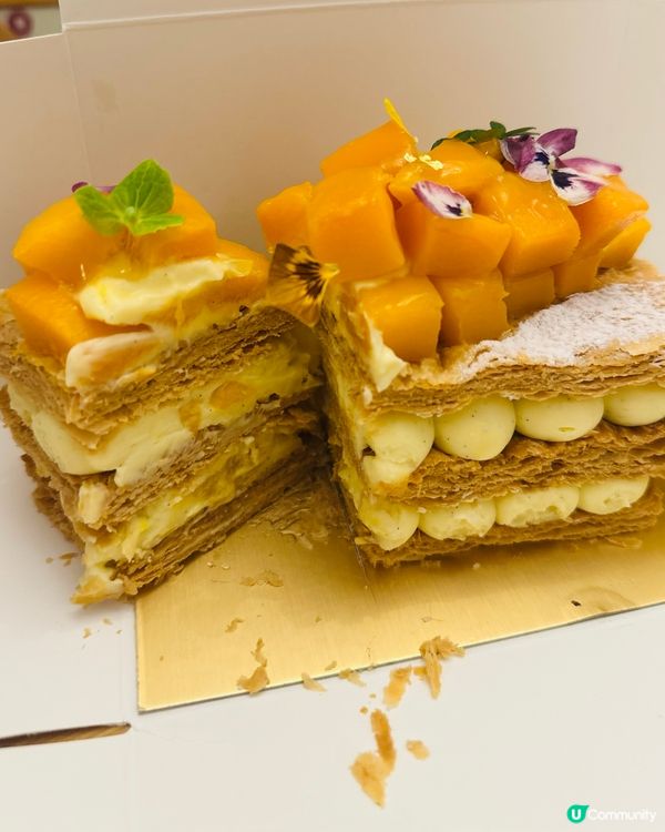 有點失色嘅芒果拿破崙