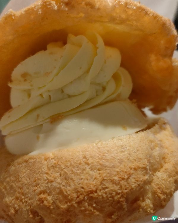 北海道牛乳布甸泡芙，試食報告！🍮