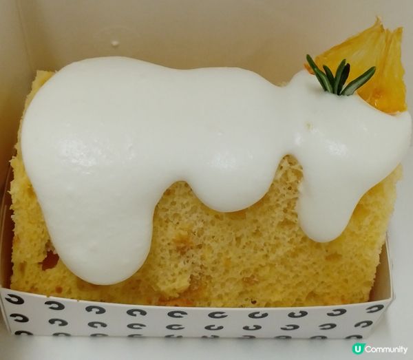 Jomo柚子味戚風蛋糕！！！
