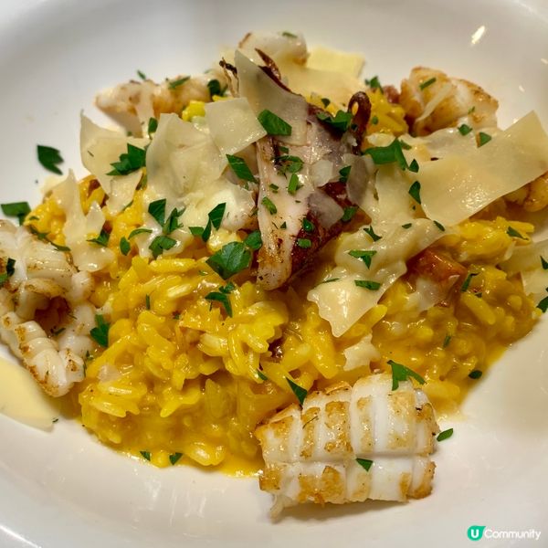 芝士雜菌海鮮南瓜飯