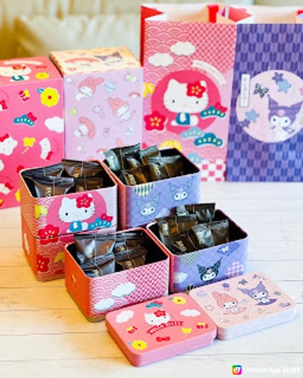 甜蜜過農曆新年 一於將Melody、Kuromi及 Hello Kitty 美心賀年禮盒帶晒返屋企！