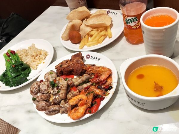 深圳￥68 抵食半自助餐 自選牛豬雞扒+豐盛自助區