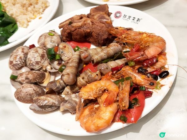 深圳￥68 抵食半自助餐 自選牛豬雞扒+豐盛自助區