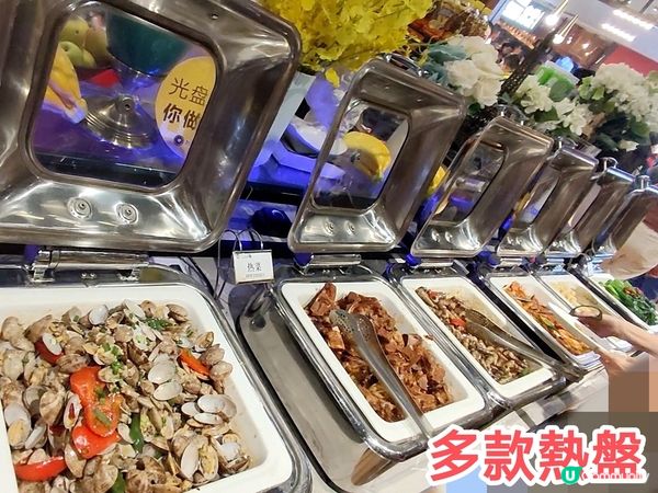 深圳￥68 抵食半自助餐 自選牛豬雞扒+豐盛自助區