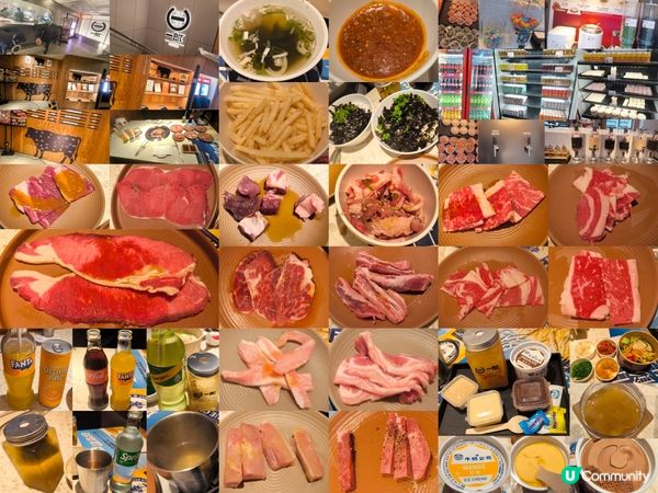 全包價$98日式燒肉放題 任飲任食多款肉類、烤肉配料、飲品等