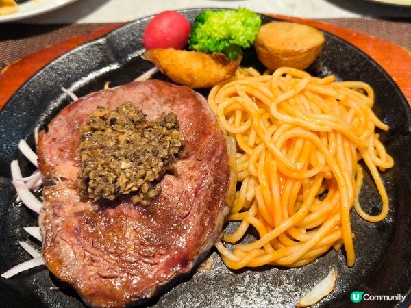 深圳￥58 抵食鐵板牛扒+自助餐 任飲任食不限時 位置方便