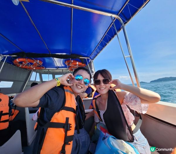 沙巴?️陽光與海灘的一天?浮潛?/海底漫步/降落傘☂️Let...