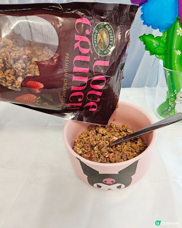 日日早起身真係整唔切早餐。我喺超市買左呢隻 Cereal 真...