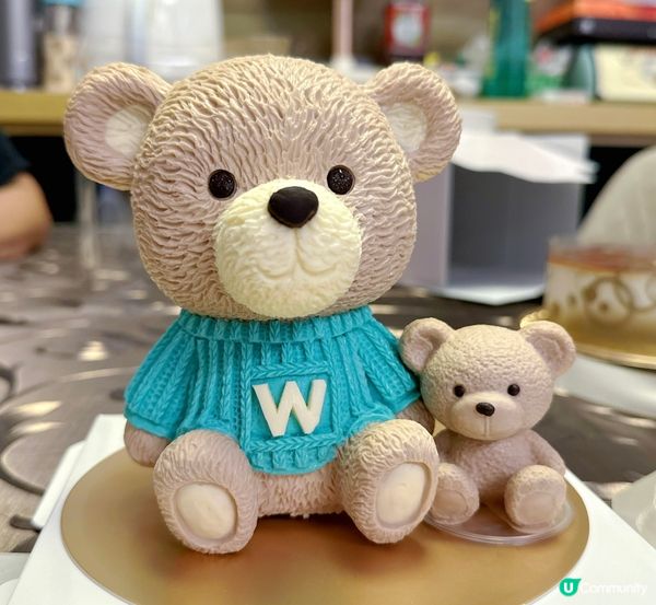 造型超逼真熊仔蛋糕🧸