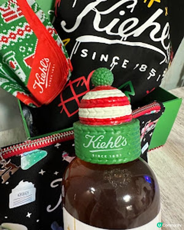 Kiehl’s 與 Made by Radio 合作 ～ 以3D 立體卡通角色 ~ Mr. Bones 骨頭先生設計的聖誕皇牌產品