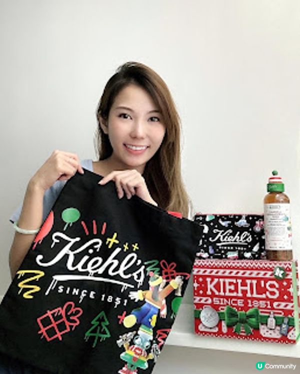 Kiehl’s 與 Made by Radio 合作 ～ 以3D 立體卡通角色 ~ Mr. Bones 骨頭先生設計的聖誕皇牌產品