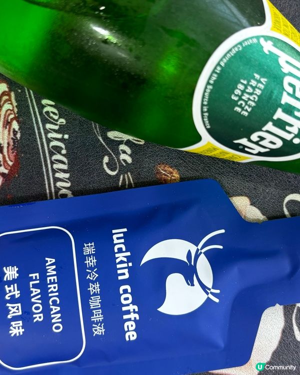 瑞幸咖啡冷水咖啡濃縮液,配搭這個氣泡梳打水,打卡又好飲｡記得...