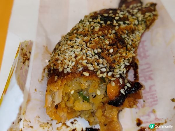 ##台灣十分必食傳統地道美食🔥 超有驚喜烤雞翅包飯🤤💜