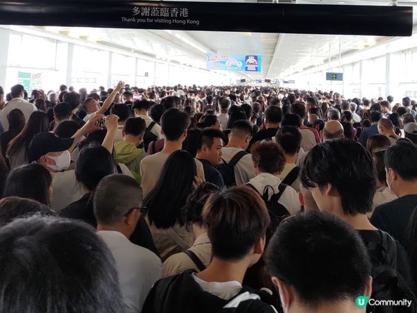 ##史上最癲人潮🤯福田口岸人山人海😱 北上熱潮冇退減🔥