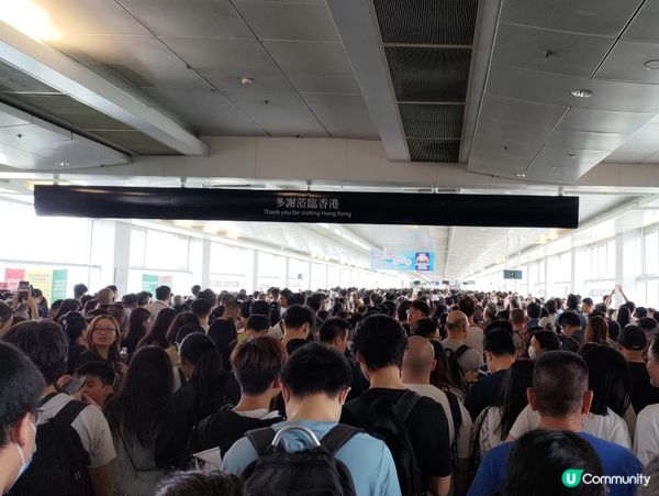 ##史上最癲人潮🤯福田口岸人山人海😱 北上熱潮冇退減🔥