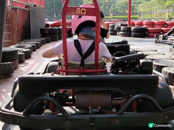 ##深圳必玩卡丁車🏎️賽道多彎位🏁感受高速奔馳嘅快感💜