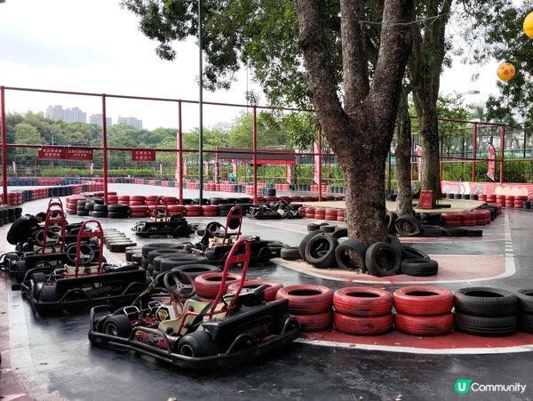 ##深圳必玩卡丁車🏎️賽道多彎位🏁感受高速奔馳嘅快感💜