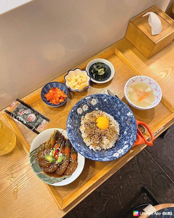 首爾🦐超美味醬油蝦定食