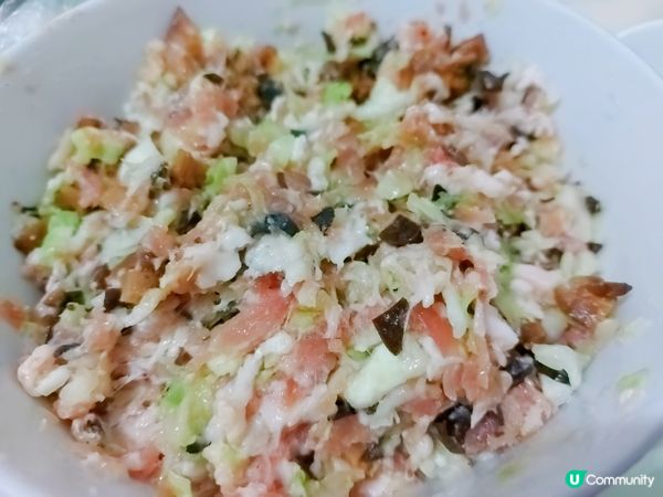 (冰花煎餃-椰菜木耳豬肉餡) 