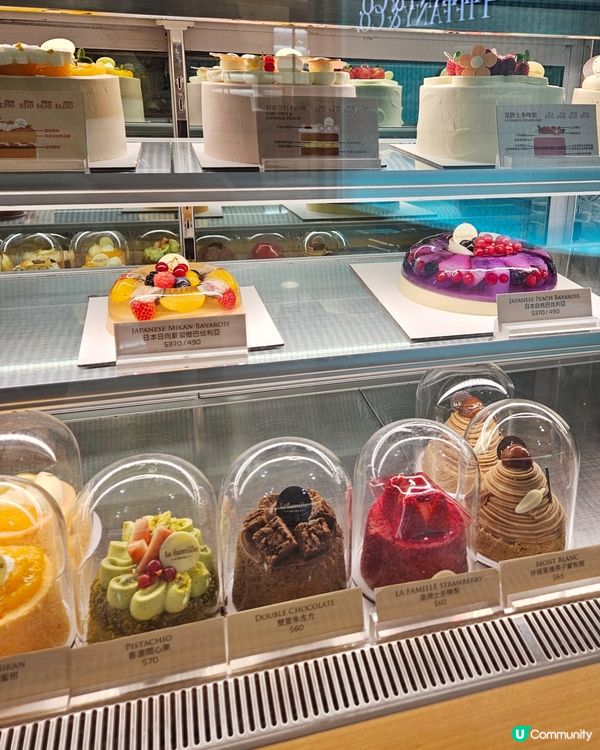 成日去LA FAMILLE 買蛋糕，行過海港城分店原來佢都有...