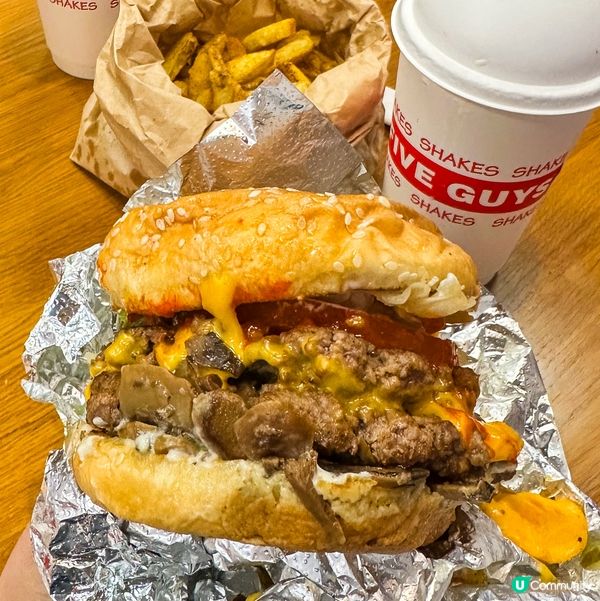 Five Guys🍔 x 李錦記🔥火辣聯乘🌶️