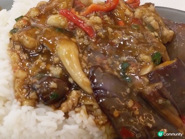 夠鑊氣魚香茄子飯🍆&雪菜肉絲蕃茄通常餐