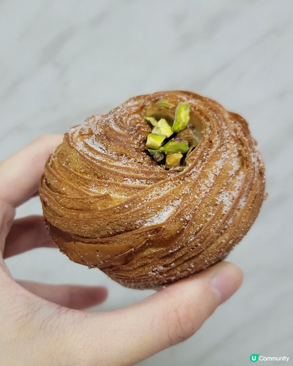 開心果千層撻！🤤💚