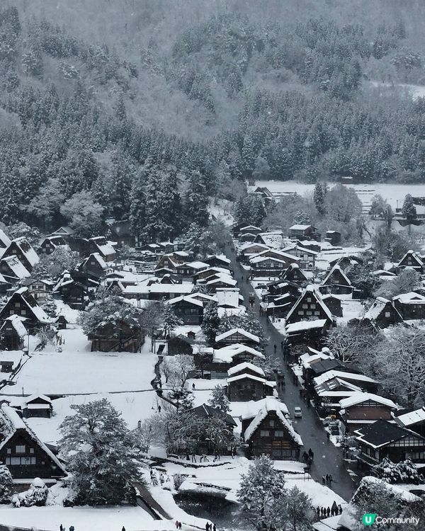 白川鄉合掌村❄️ 童話世界之旅