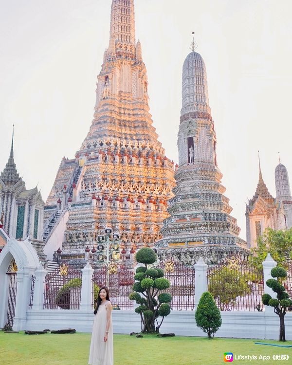 🇹🇭曼谷必到傳統景點：鄭王廟-下午至黃昏最美陽光 