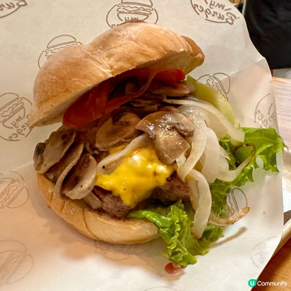 再次食My Burger 漢堡