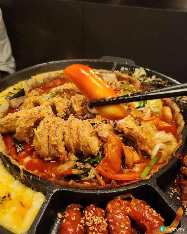 釜山過江龍🇰🇷 必食炸雞海鮮年糕🤩