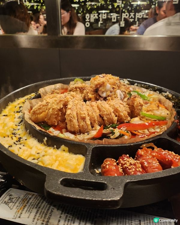 釜山過江龍🇰🇷 必食炸雞海鮮年糕🤩