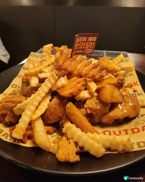釜山過江龍🇰🇷 必食炸雞海鮮年糕🤩