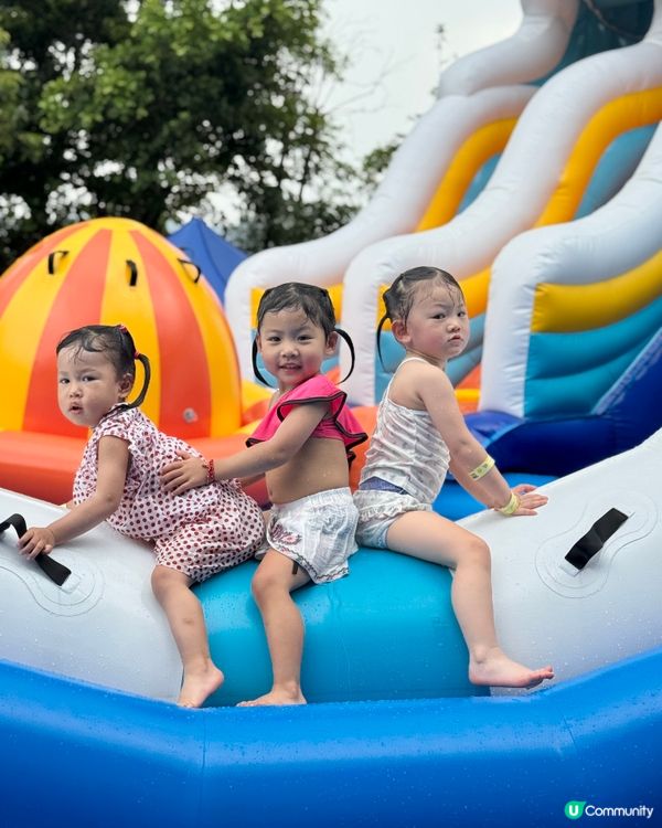 夏日水陸童樂祭！豬包玩到癲🥳