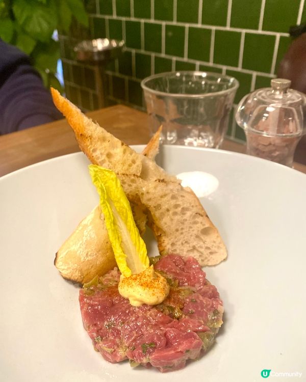 雖然是連鎖牛排店😋連餐茶都滿有儀式感👏🏻💛