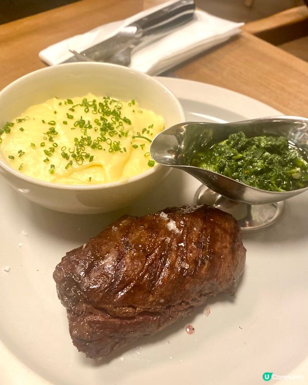 雖然是連鎖牛排店😋連餐茶都滿有儀式感👏🏻💛