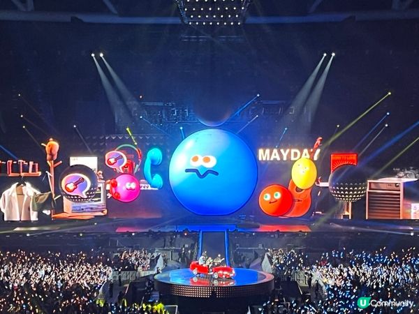 ## 五月天啟德開唱🔥 溫柔燈光暖我心🥰