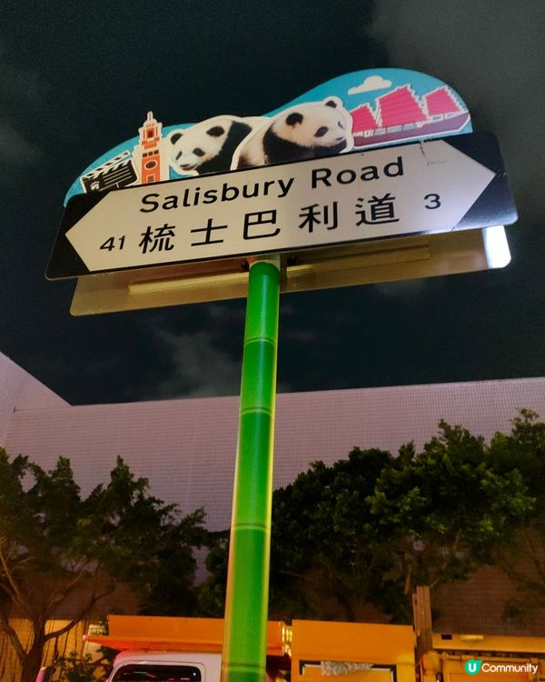 梳士巴利道街牌家姐細佬出沒！🐼📸 近尖東站打卡攻略！