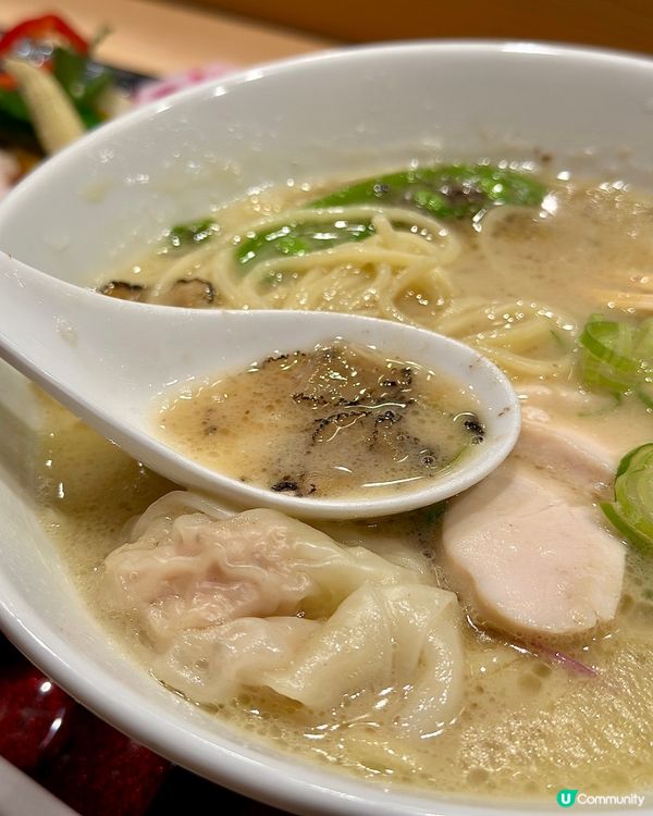 特制【雞白湯鮮松露拉麵】｜難怪咁多人排隊｜米其林一星⭐️