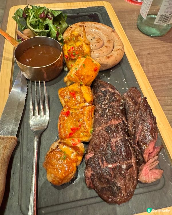 美味有特色的西式晚餐