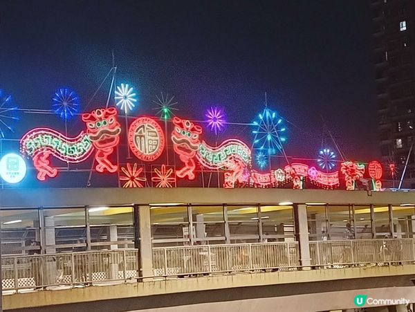 農曆新年燈飾🌉
